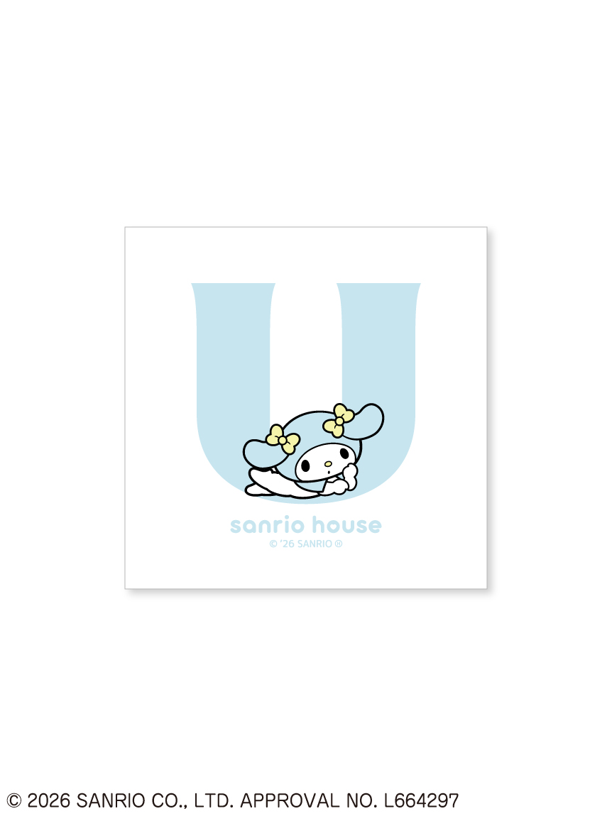 ONLINE限定】イニシャルステッカー マイメロディ(その他) │sanrio