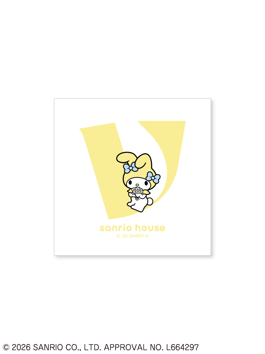 ONLINE限定】イニシャルステッカー マイメロディ(その他) │sanrio