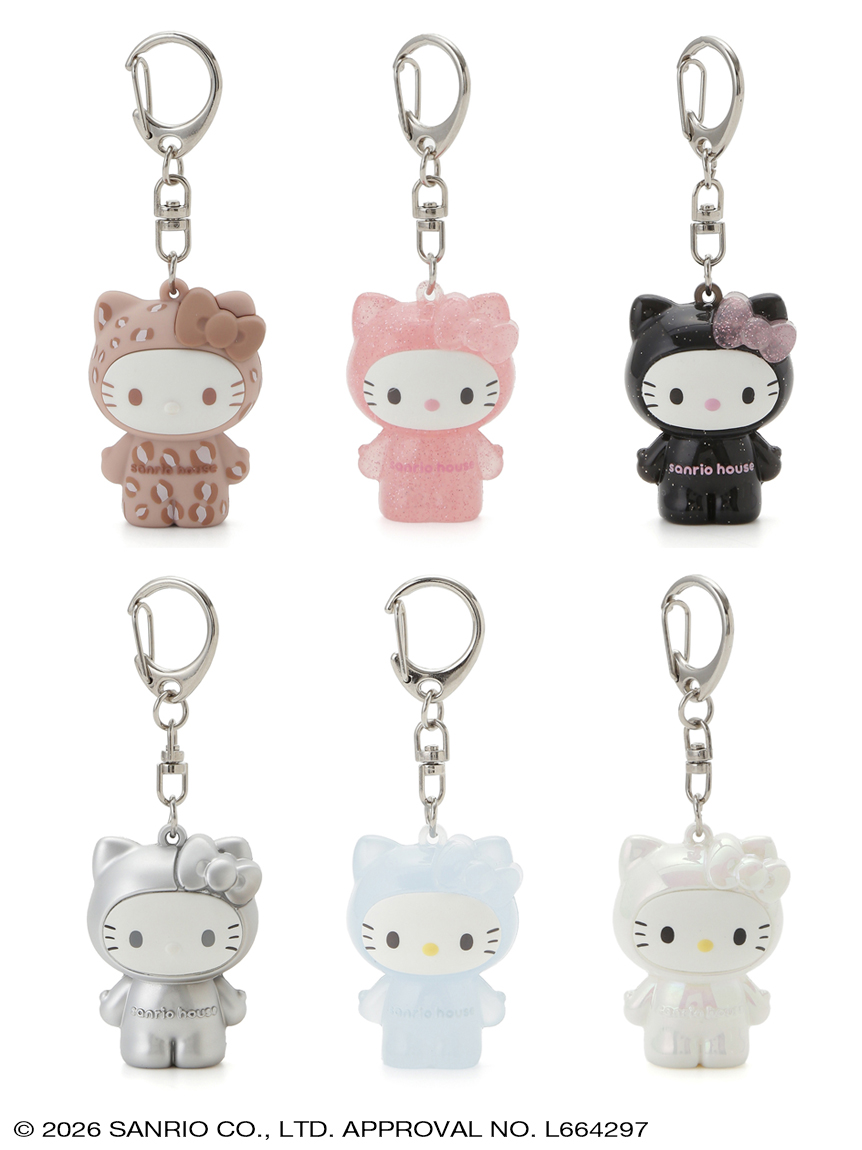 ハローキティフィギュアチャーム(キーケース・キーホルダー) │sanrio
