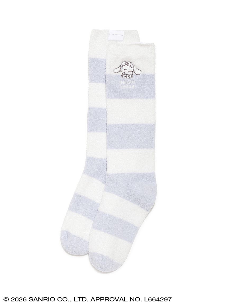 gelato pique】【LADIES】スムーズィーボーダーソックス(その他