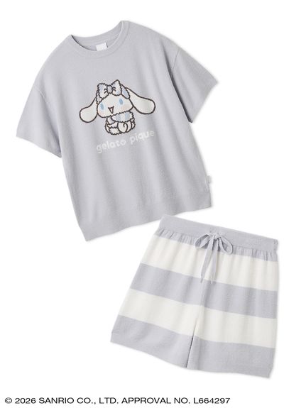 gelato pique】【LADIES】スムーズィーセットアップ(ルームウェア