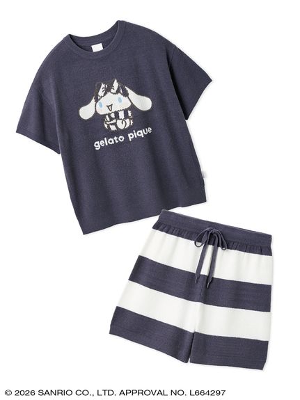 gelato pique】【LADIES】スムーズィーセットアップ(ルームウェア