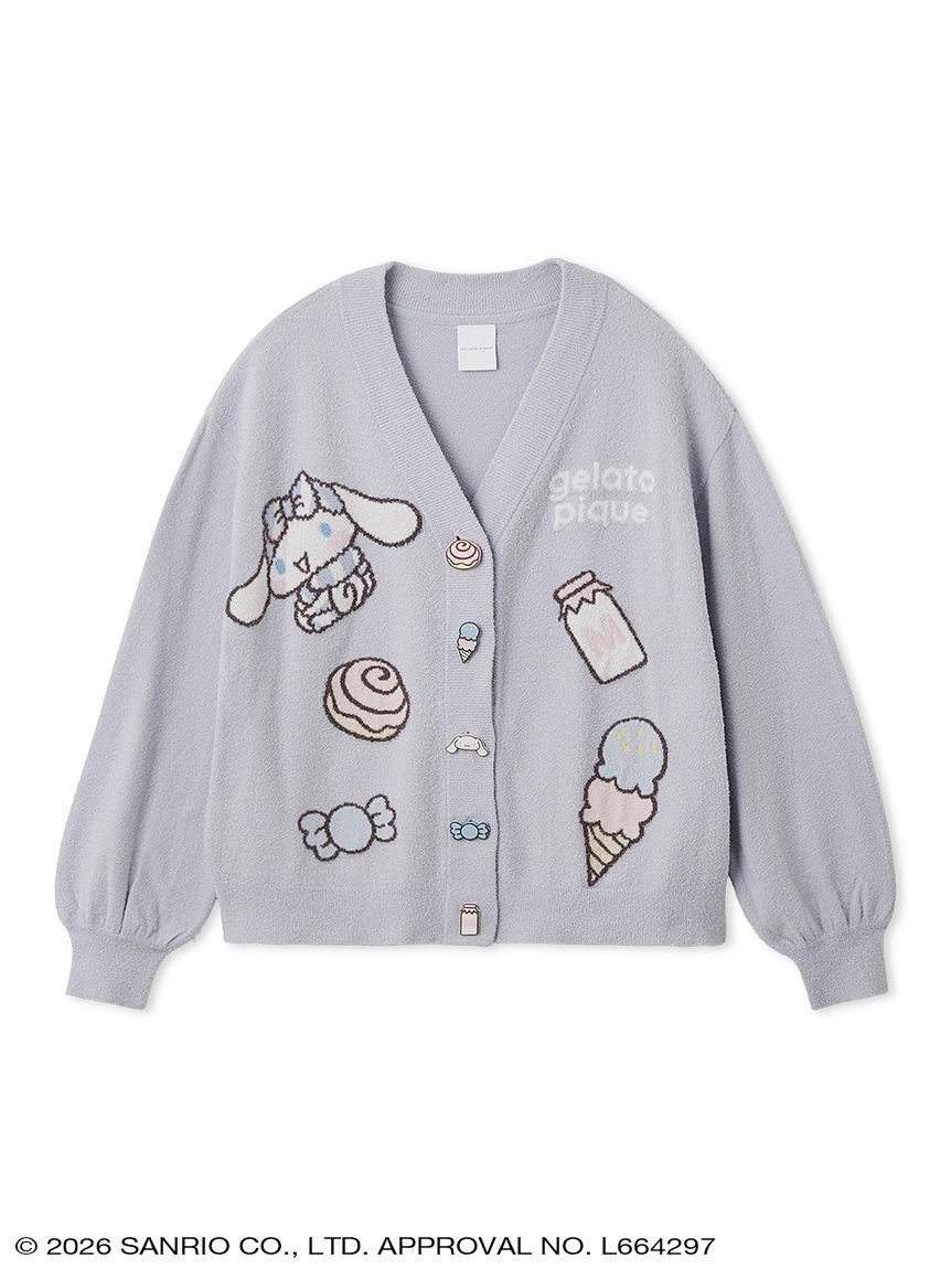 gelato pique】【LADIES】スムーズィーカーディガン(ルームウェア