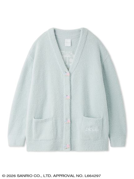 【gelato pique】【ONLINE限定カラーあり】【LADIES】ベビモコジャガードカーディガン