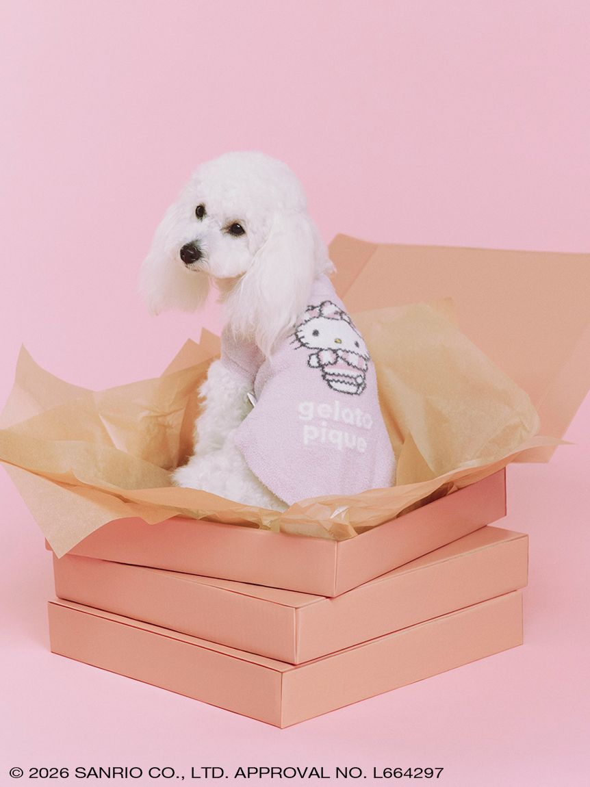 gelato pique】【CAT＆DOG】スムーズィープルオーバー(ウェア
