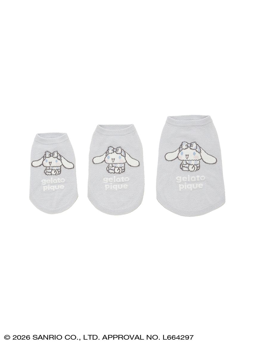 サンリオ　【gelato pique】【CAT＆DOG】スムーズィープルオーバー gelato pique】【CAT＆DOG】スムーズィープルオーバー(ウェア