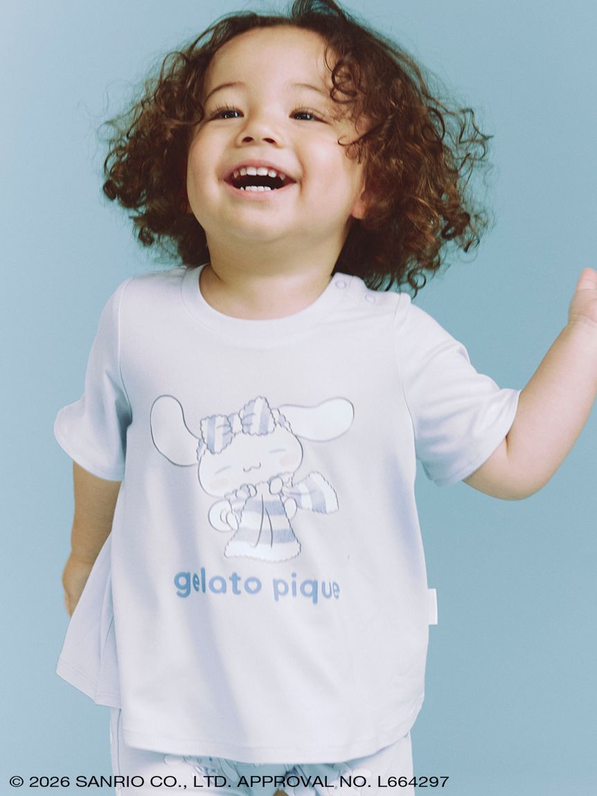 gelato pique】【BABY】ワンポイントTシャツ(キッズ＆ベイビー