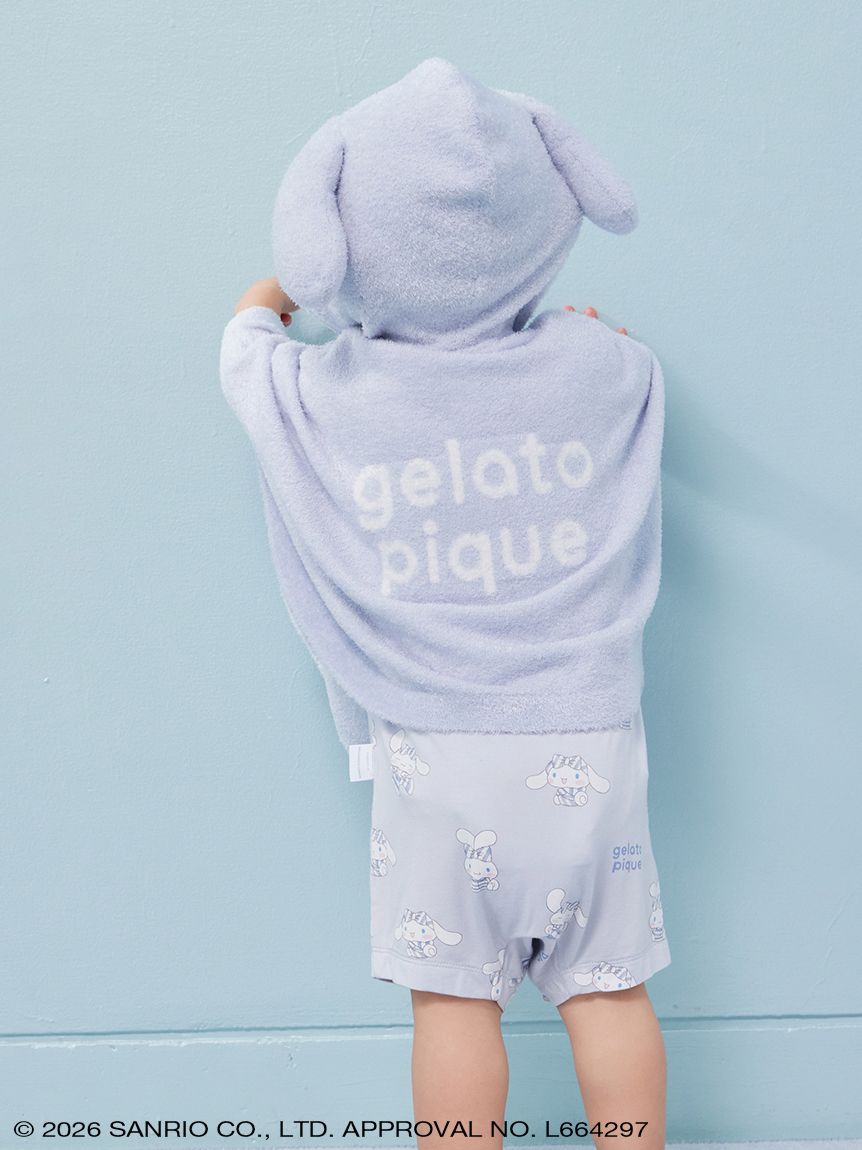gelato pique】【BABY】スムーズィーポンチョ(キッズ＆ベイビー