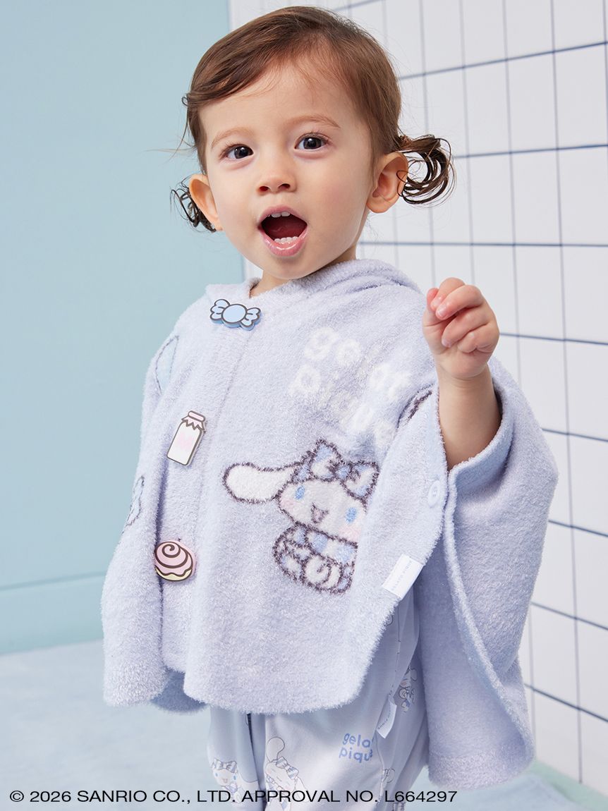 新品未使用 スムーズィーポンチョ　ジェラピケ　サンリオ　キティ kitty sanrio house｜【gelato pique】【BABY】スムーズィーポンチョ