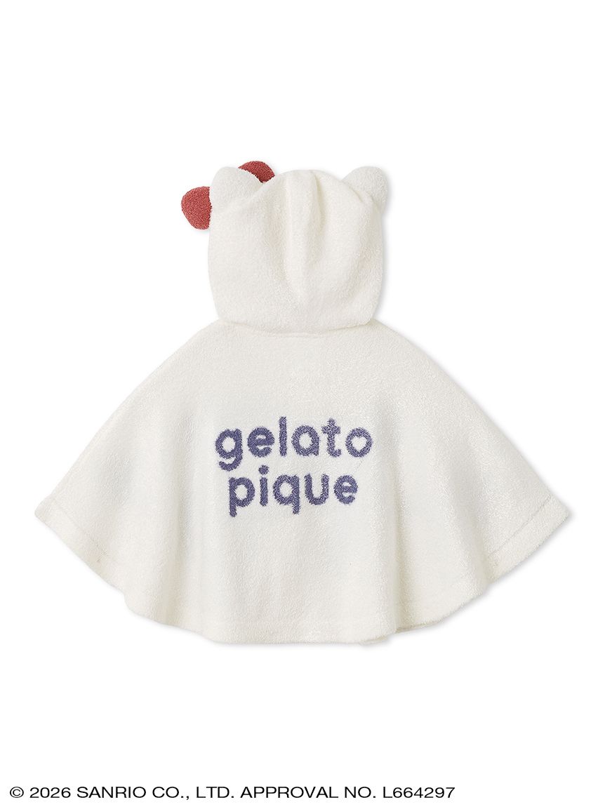 gelato pique】【BABY】スムーズィーポンチョ(キッズ＆ベイビー