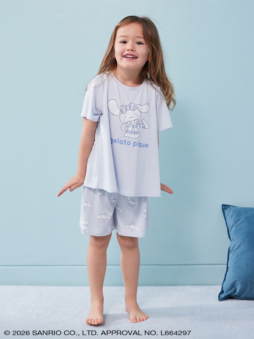gelato pique】【KIDS】総柄ショートパンツ(キッズ＆ベイビー