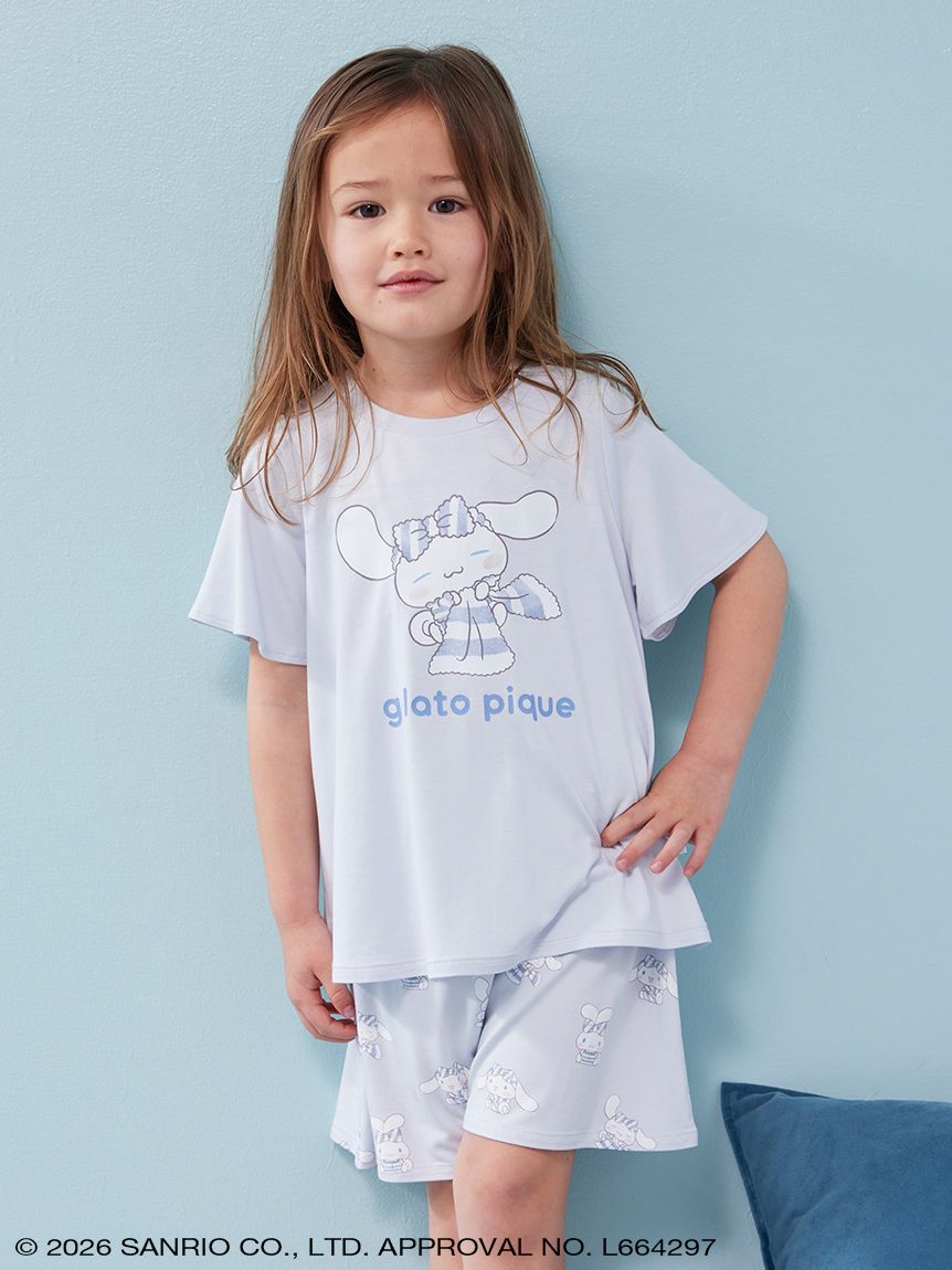 gelato pique】【KIDS】総柄ショートパンツ(キッズ＆ベイビー