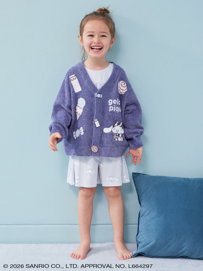 gelato pique】【KIDS】総柄ショートパンツ(キッズ＆ベイビー