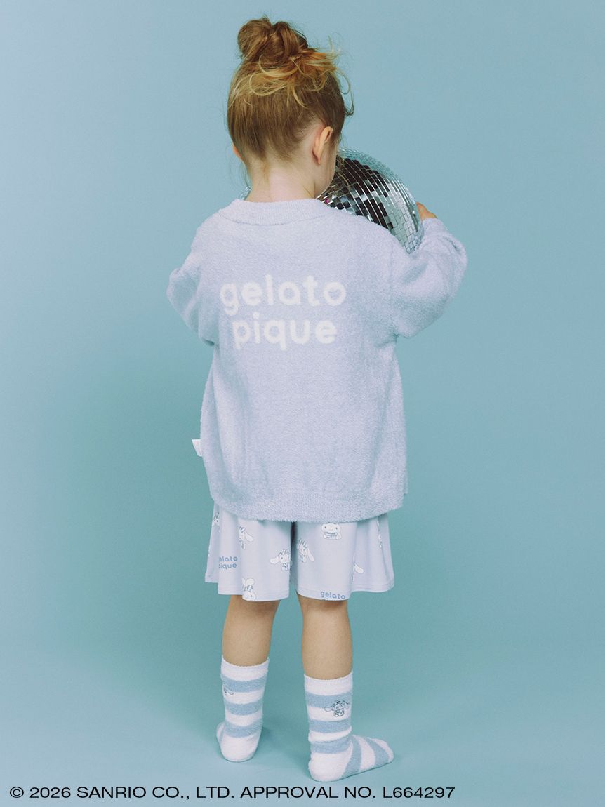 gelato pique サンリオハウス　スムーズィーカーディガン gelato pique】【KIDS】スムーズィーカーディガン(キッズ＆ベイビー