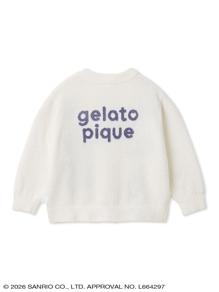 サンリオハウス♡gelato pique♡スムーズィーカーディガン sanrio house｜【gelato pique】【LADIES】スムーズィーカーディガン