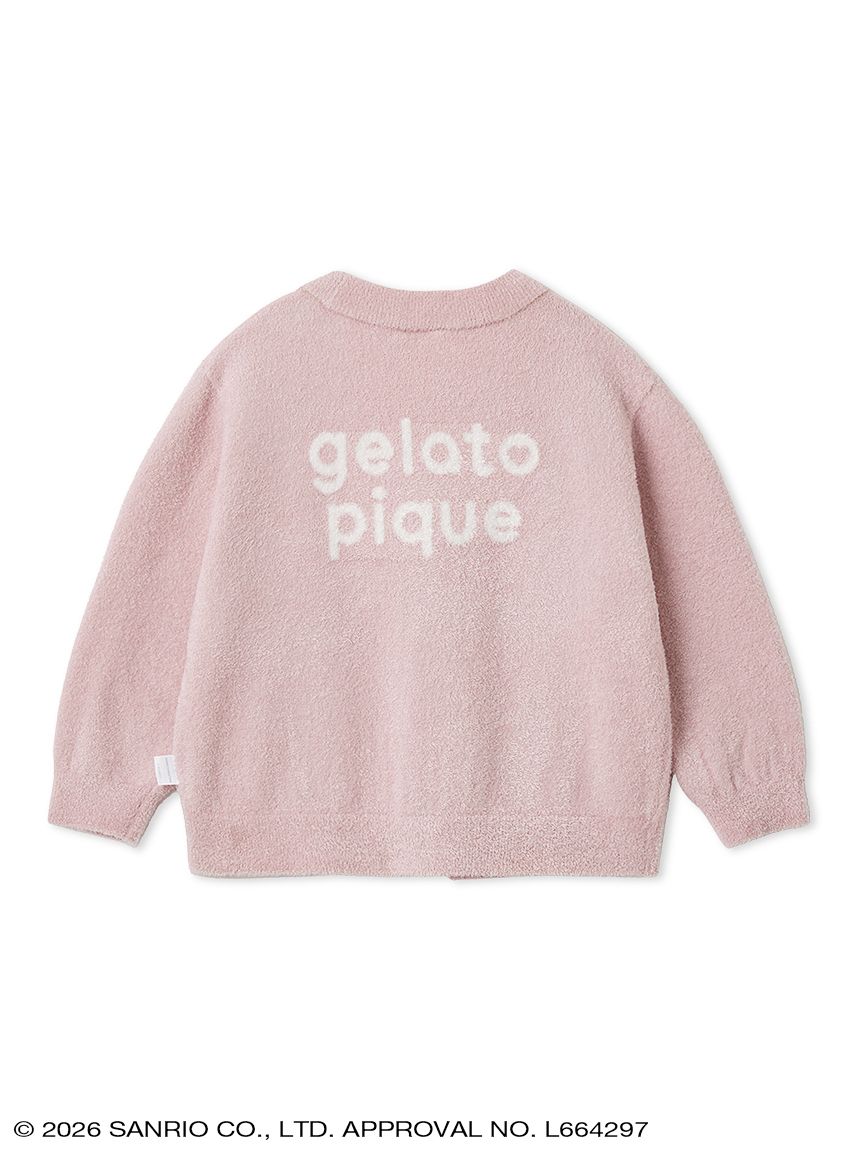 gelato pique】【KIDS】スムーズィーカーディガン(キッズ＆ベイビー