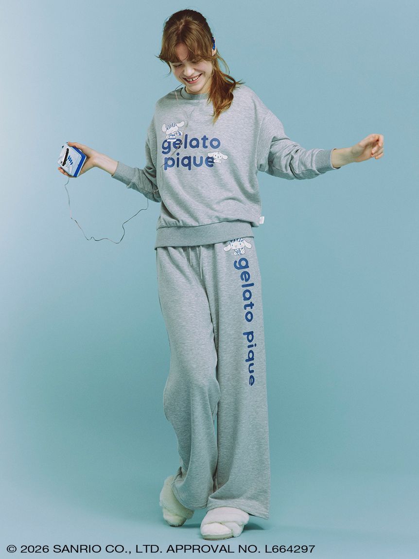 gelato pique】【LADIES】裏毛ロングパンツ(ルームウェア・インナー