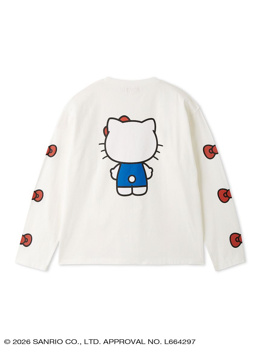 バックスタイルプリントクルーネックロンT(トップス) │sanrio house
