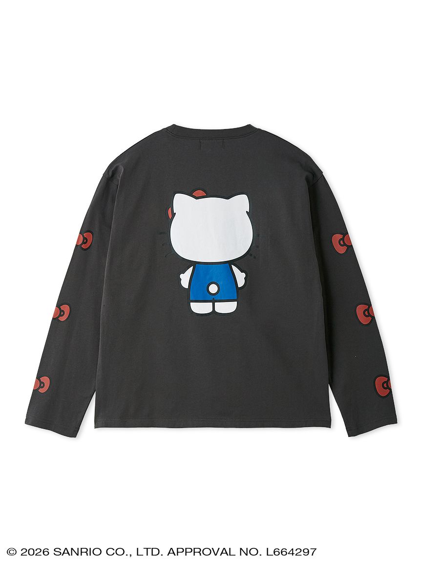 バックスタイルプリントクルーネックロンT(トップス) │sanrio house