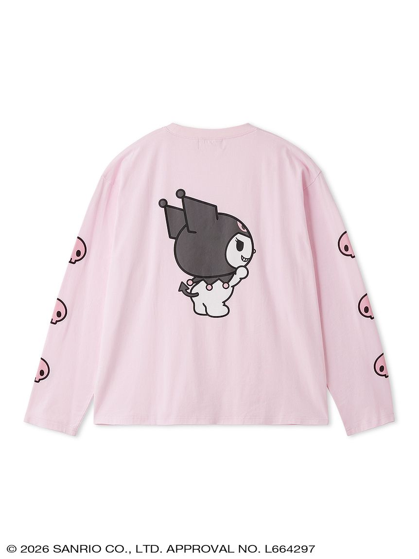 バックスタイルプリントクルーネックロンT(トップス) │sanrio house