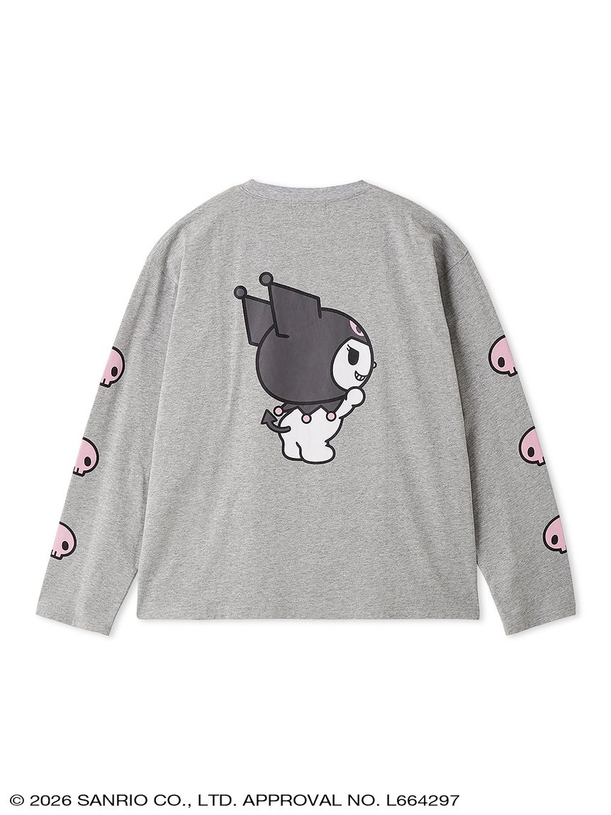 バックスタイルプリントクルーネックロンT(トップス) │sanrio house