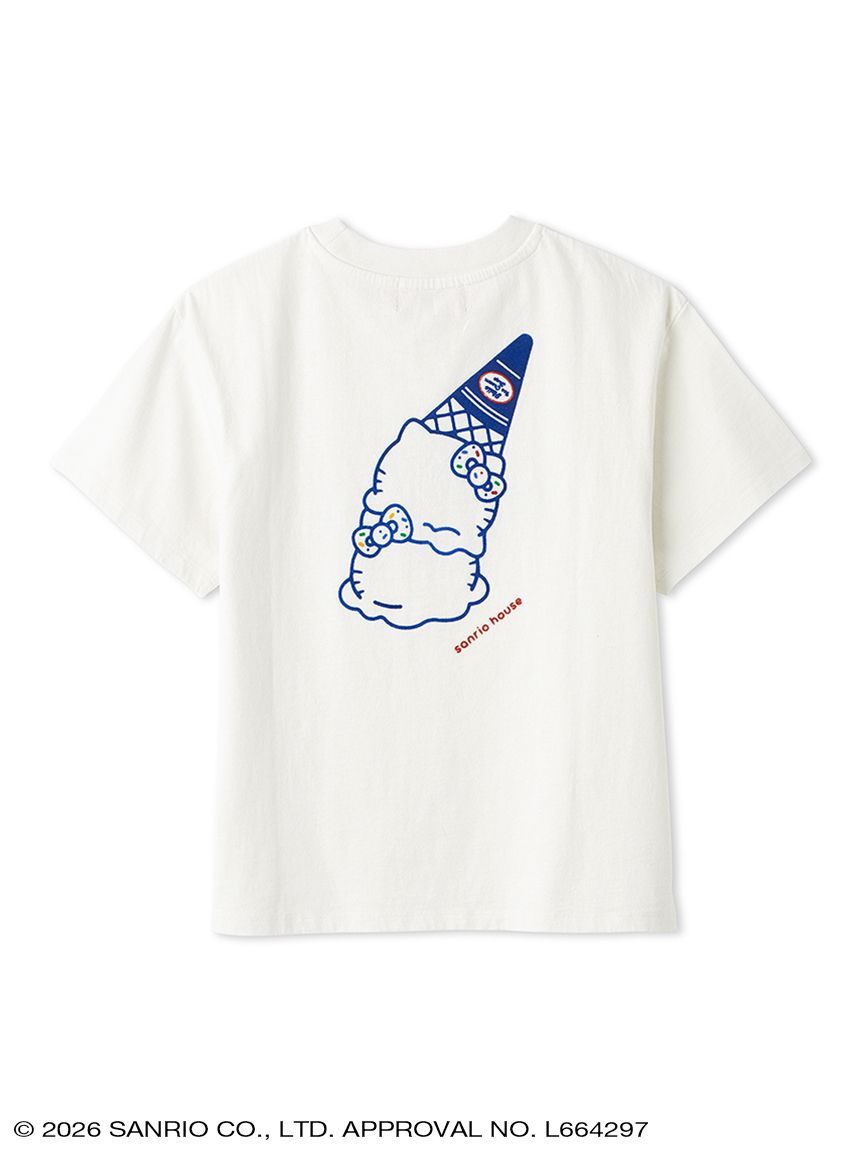 HELLO ICE CREAM SHOP 】クロップドTシャツ(トップス) │sanrio house