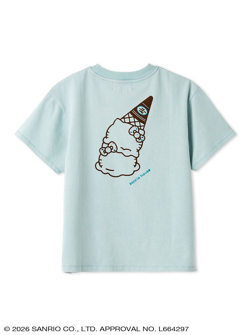 HELLO ICE CREAM SHOP 】クロップドTシャツ(トップス) │sanrio house