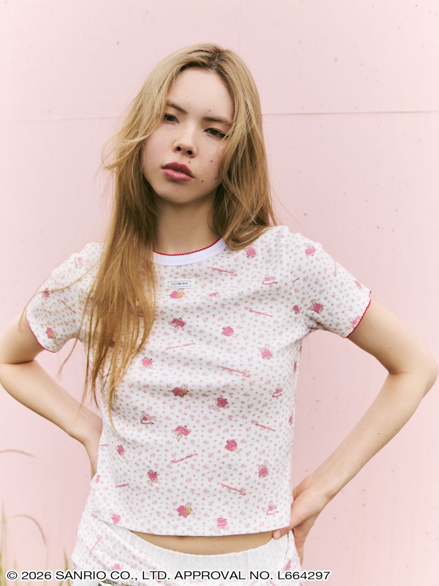 LILY BROWN】総柄Tシャツ(トップス) │sanrio house（サンリオハウス