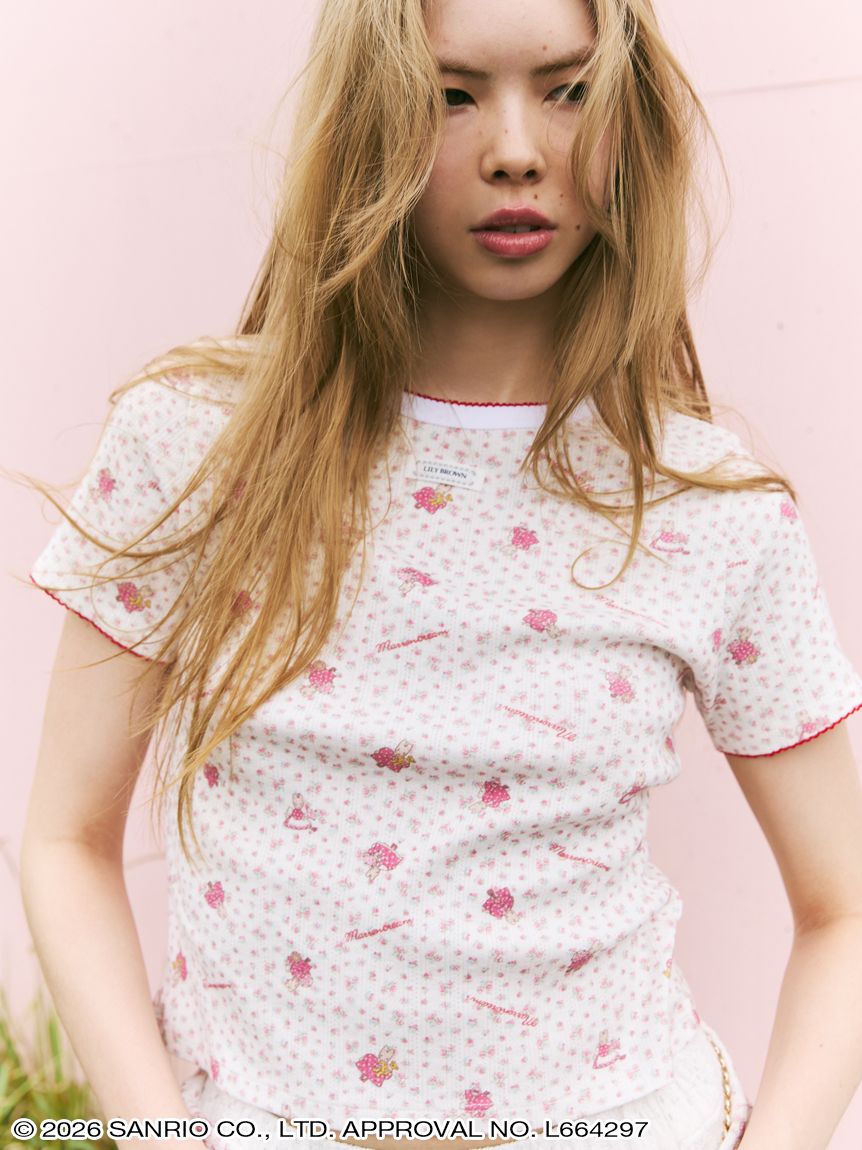 LILY BROWN】総柄Tシャツ(トップス) │sanrio house（サンリオハウス
