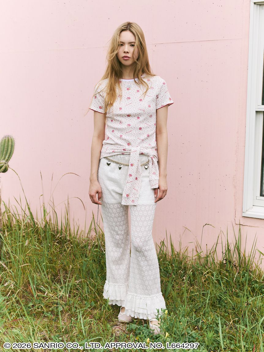 LILY BROWN】総柄Tシャツ(トップス) │sanrio house（サンリオハウス