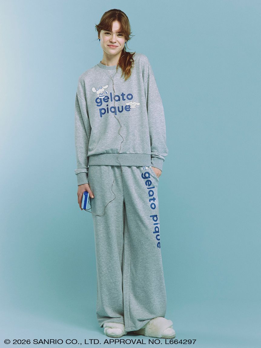 gelato pique】【LADIES】裏毛プルオーバー(ルームウェア・インナー