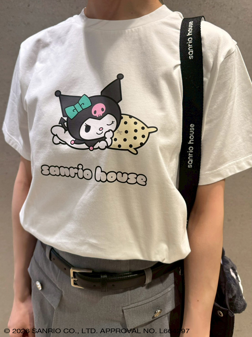 ドットアートプリントTシャツ(トップス) │sanrio house（サンリオ
