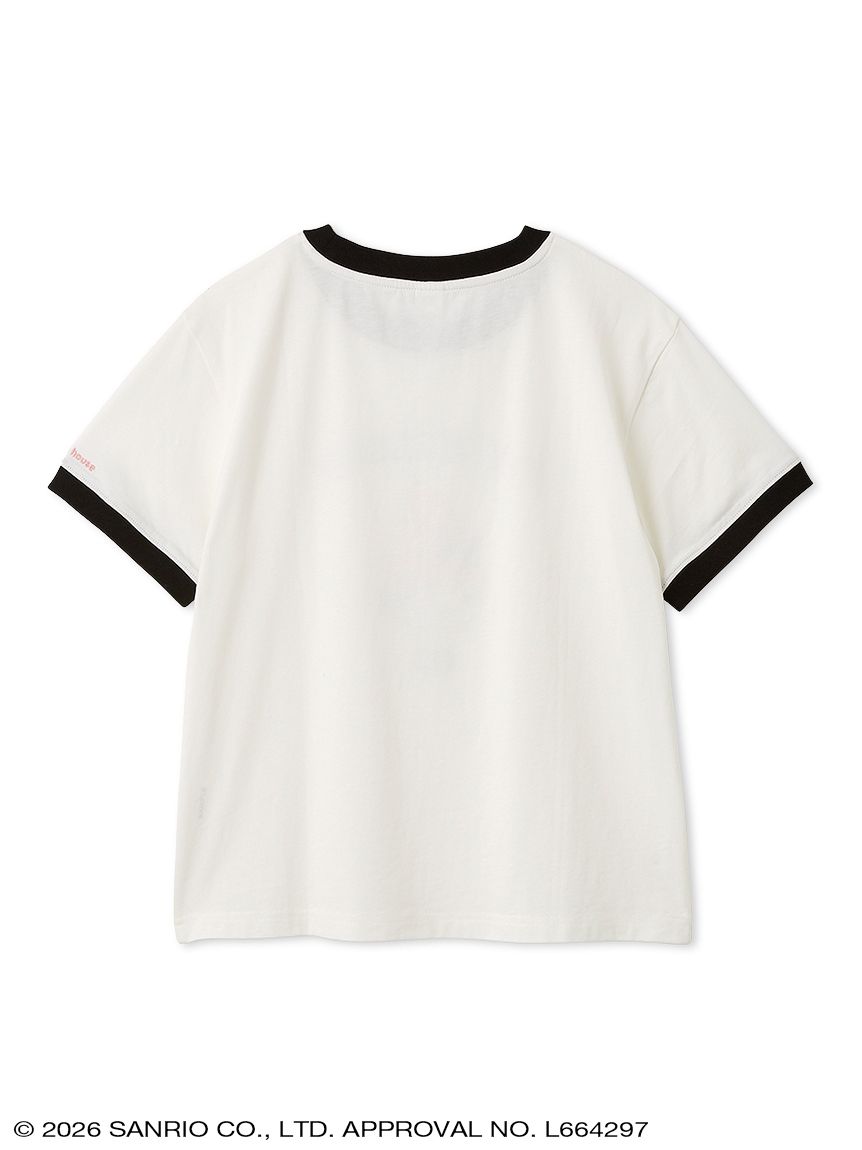 クロップド丈リンガーTシャツ(トップス) │sanrio house（サンリオ