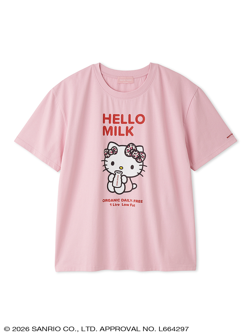 HELLOMILK Tシャツ(トップス) │sanrio house（サンリオハウス）公式サイト