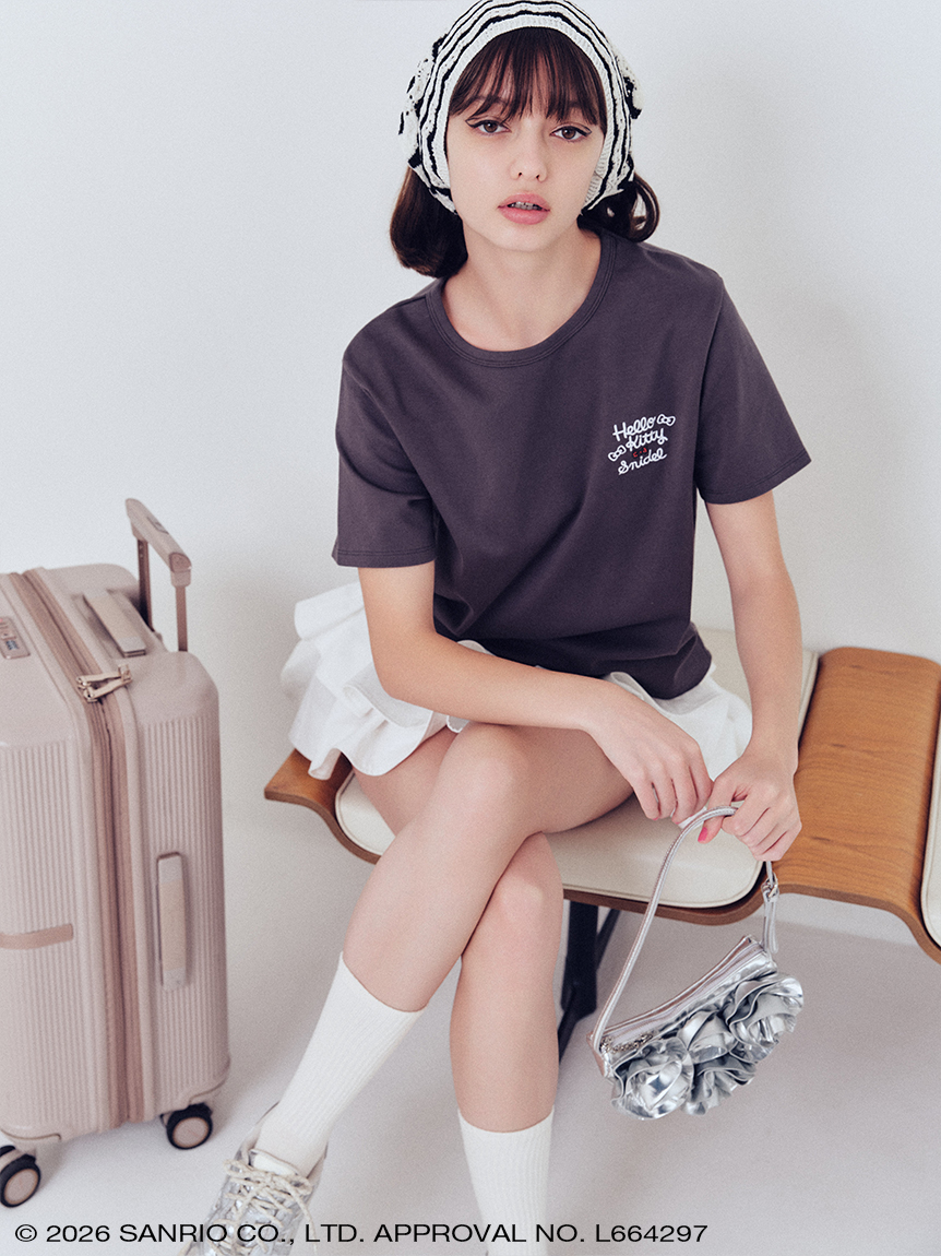 SNIDEL】ハローキティ プリントTシャツ(トップス) │sanrio house