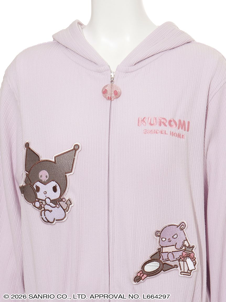 SNIDEL HOME】クロミ デザインカットパーカー(パーカー) │sanrio