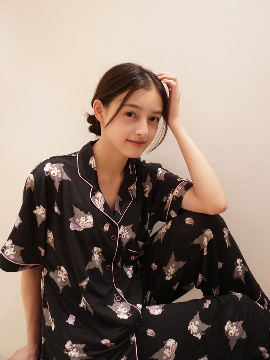 SNIDEL HOME】クロミ 総柄パジャマセット(ルームウェア・インナー