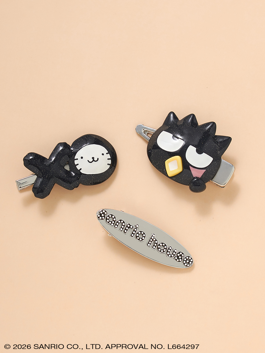 サンリオキャラクターズ モチーフヘアピン3セット(アクセサリー