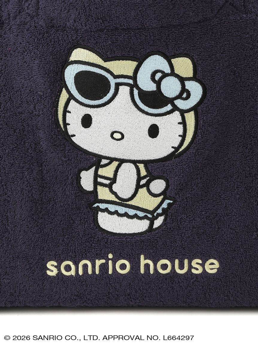 SUMMER BEACH CLUB】ハローキティ パイルトートバッグ(バッグ
