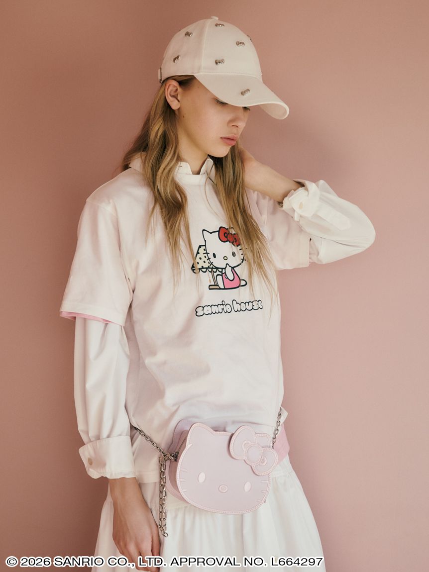 ハローキティ フェイスショルダーバッグ(バッグ) │sanrio house