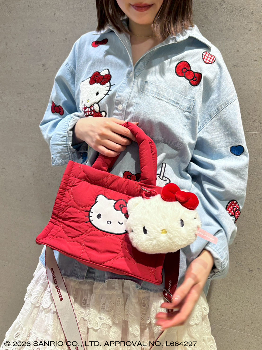 ハローキティ 2WAYハートキルティングバッグ(バッグ) │sanrio house