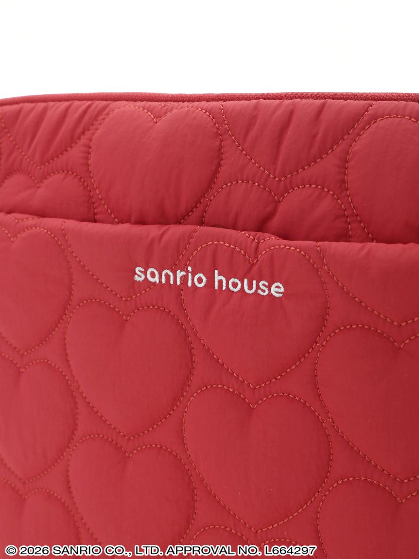 ハローキティ ハートキルティングPCケース(バッグ) │sanrio house