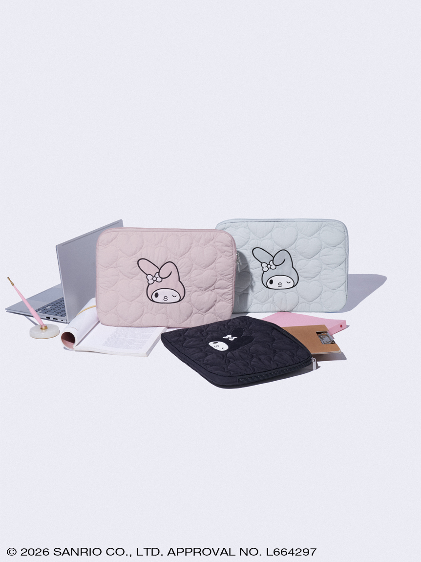 マイメロディ ハートキルティングPCケース(バッグ) │sanrio house
