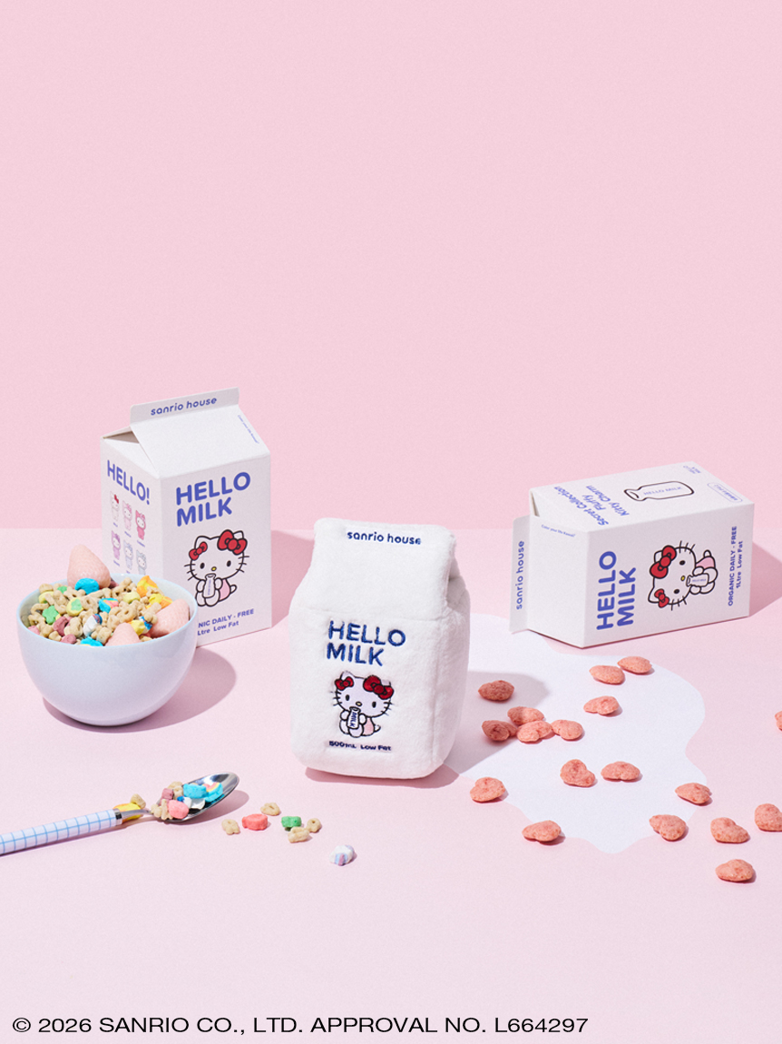 HELLO MILK ポーチ(ポーチ) │sanrio house（サンリオハウス）公式サイト