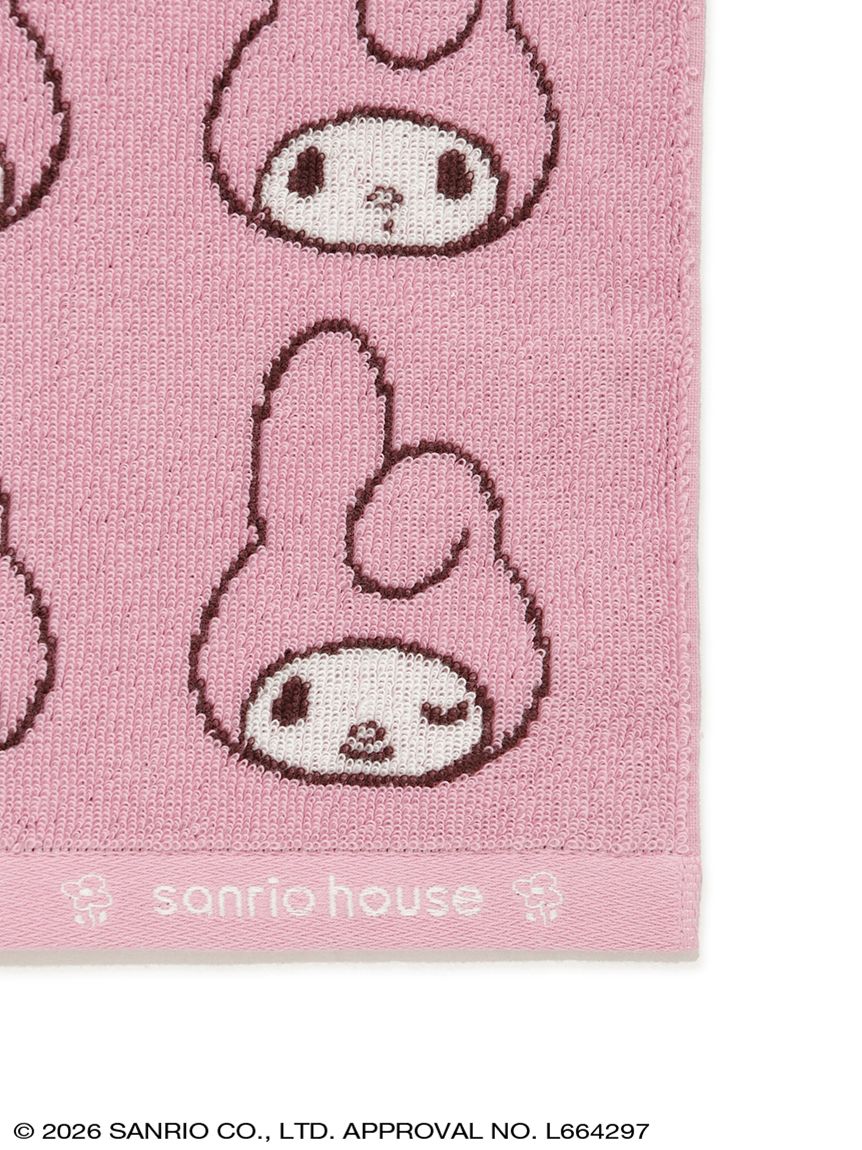 フェイス柄ハンドタオル(タオル・ハンカチ) │sanrio house（サンリオ