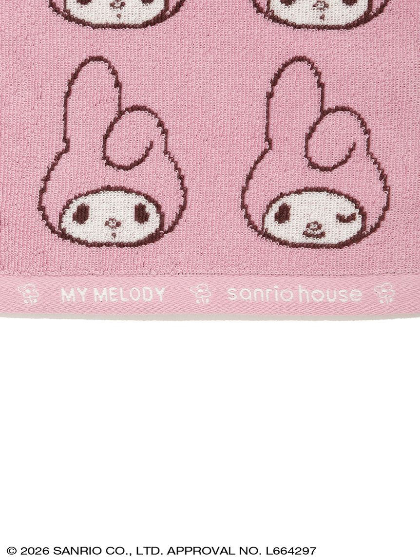 フェイス柄ハンドタオル(タオル・ハンカチ) │sanrio house（サンリオ