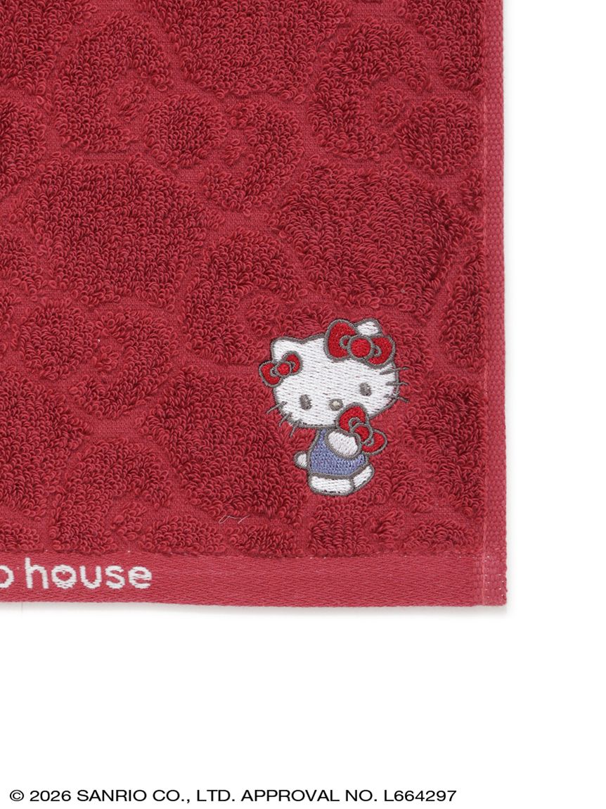 ハローキティ リボンフェイスタオル(タオル・ハンカチ) │sanrio house