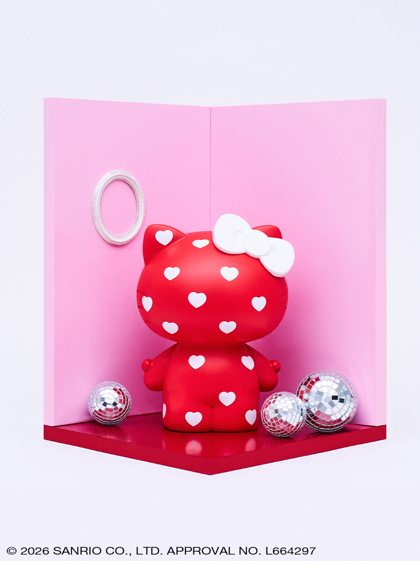クリとこママさま専用【ハローキティの公現祭】フェーブ　新作　HELLOKITTY HEP FIVE限定グッズのプレゼントやオリジナルフォトスポットも登場