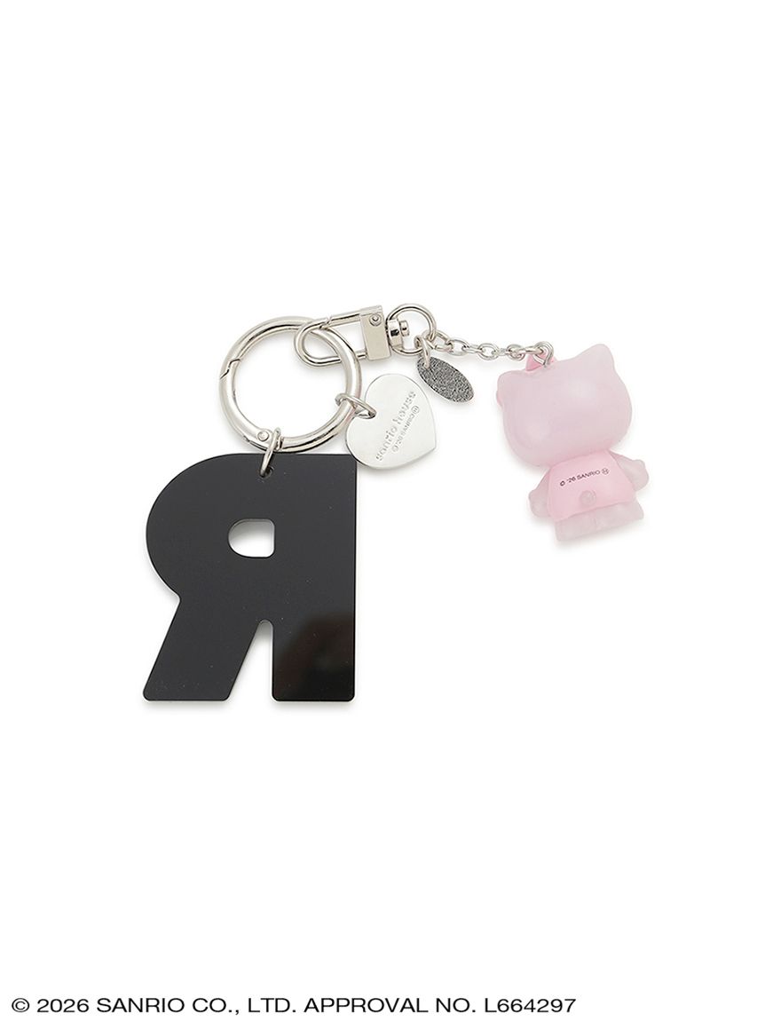 sanrio house サンリオハウス ハローキティ チャーム ブラック ハローキティイニシャルチャーム【R】(アクセサリー) │sanrio house