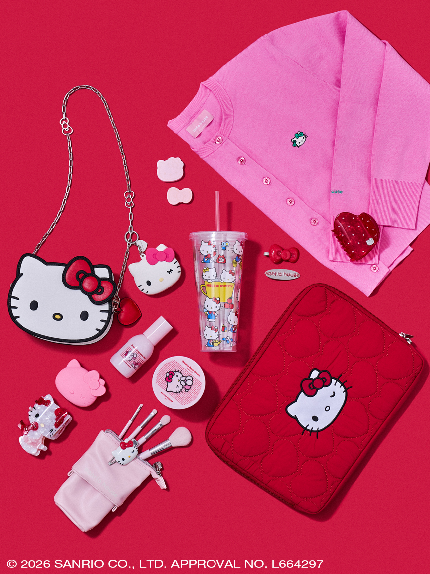 【sanrio house | サンリオハウス】ハローキティ クリアタンブラー クリアタンブラー(テーブルウェア) │sanrio house（サンリオハウス